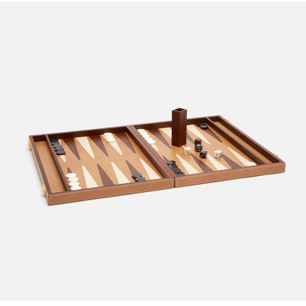 Grantham Backgammon Set (Beige)