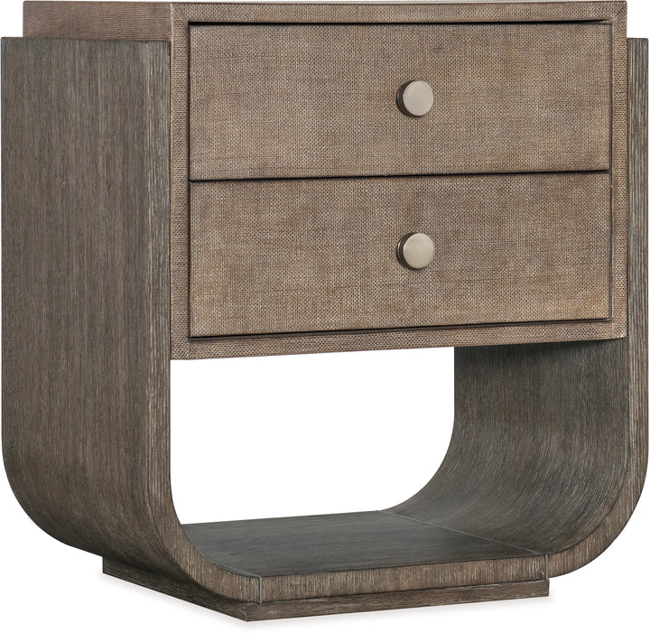 MODERN MOOD TWO DRAWER NIGHTSTAND