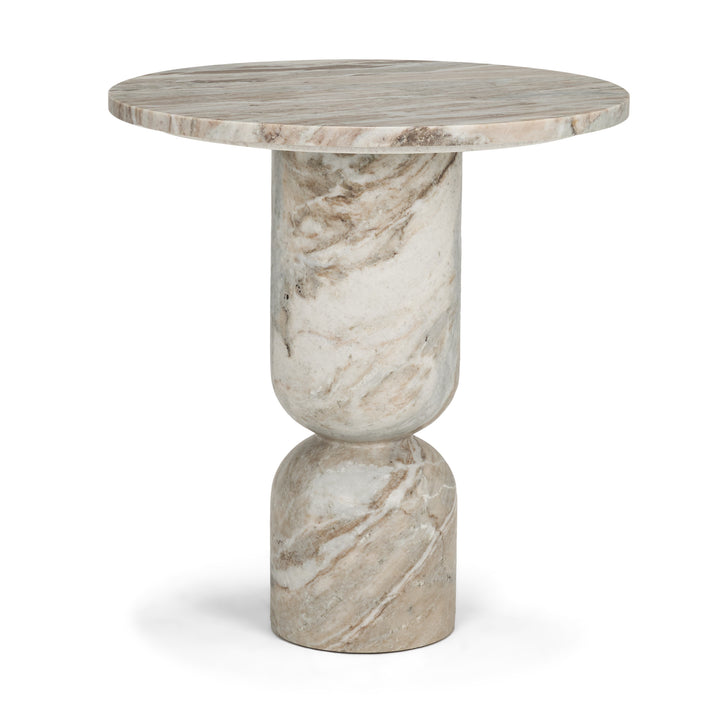 NYLAH MARBLE ACCENT TABLE