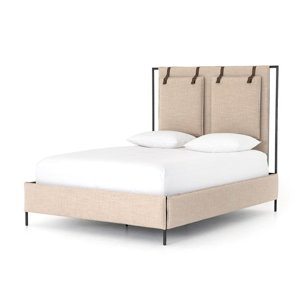 LEIGH UPHOLSTERED BED