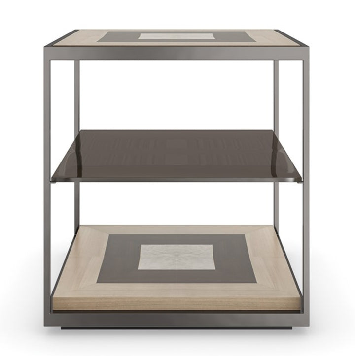 IMPOSSIBLE CUBE END TABLE