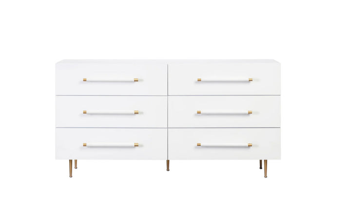 TRIDENT 6 DRAWER DRESSER