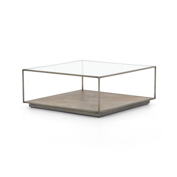 ABEL SUNBURST SQUARE COFFEE TABLE-SUNBUR