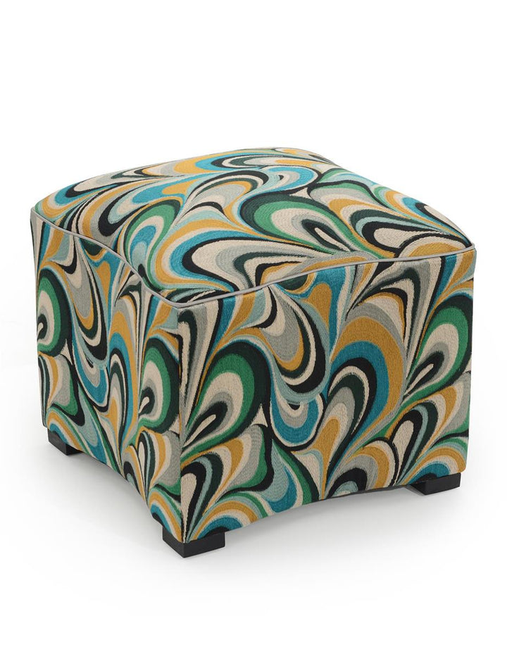 CURVED OTTOMAN
