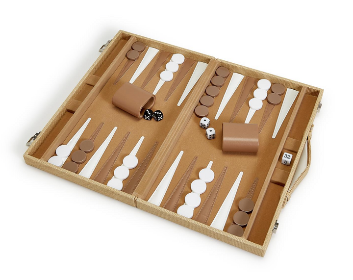 Terra Cane Backgammon Set