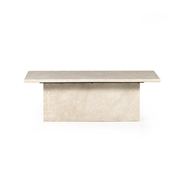 ARUM COFFEE TABLE-CREAM MARBLE