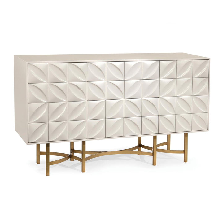 GHOST WHITE CREDENZA