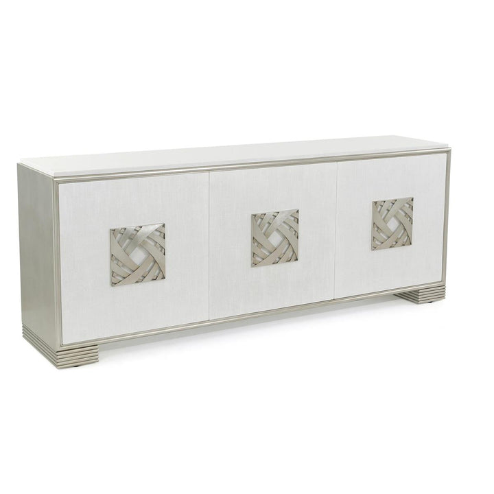 PAMA PEWTER CREDENZA