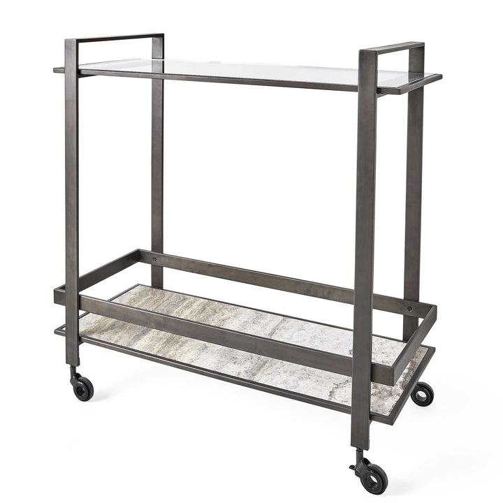 ROLL ALONG BAR CART